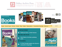 Tablet Screenshot of booksirelandmagazine.com